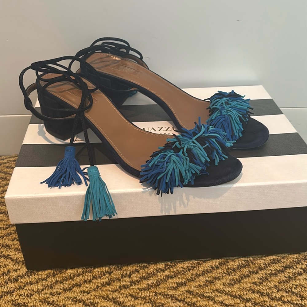 Aquazzura | Wild Things Fringe Sandals